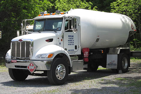 Propane Delivery Truck